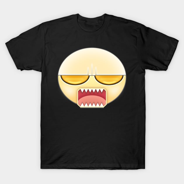 ANGRY STICKER IN SOCIAL NETWORK T-Shirt by ADAMLAWLESS